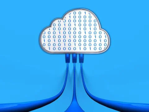 Cloud COMPUTING 3D rendering of a cloud computing concept Copyright: xZoon... Stock Photos