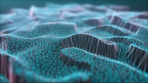 Cloud Computing Abstract Background Network Connection Stock Footage 106542977