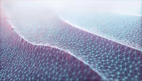 Cloud Computing Abstract Background Network Connection Stock Illustration