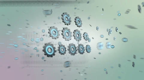 Cloud computing and artificial intelligence Video stock 66502545