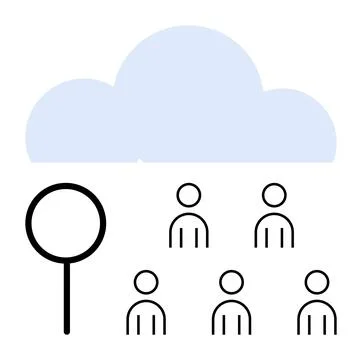 Cloud Computing and Data Analysis with Focus on Human-centric Solutions and.. イラスト素材