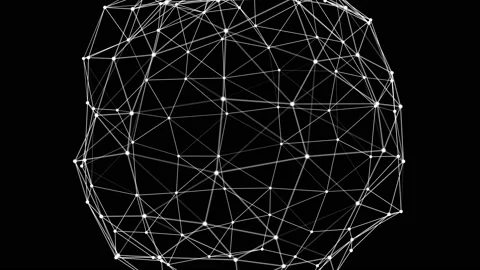 Cloud Computing and Global Networks Concept Design Loop. 動画素材 141057422