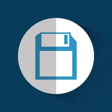 Cloud computing and hosting design Stockillustratie