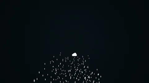 Cloud computing and internet of things animation Stock Footage 103608661