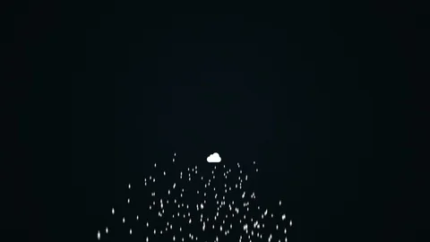 Cloud computing and internet of things animation Stock Footage 103609314