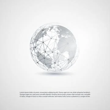 Cloud Computing and Networks Concept Stockillustratie