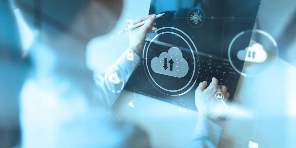 Cloud Computing and Secure Data Storage in Digital Environment 写真素材