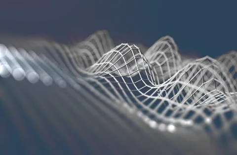 Cloud computing and tech design.3d rendering Stock Illustration