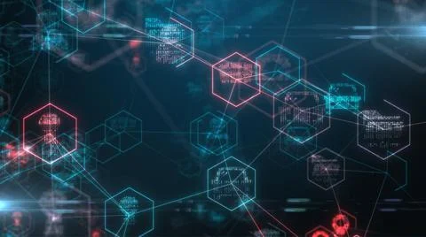 Cloud computing artificial intelligence AI information technology of internet イラスト素材