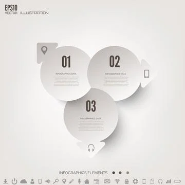 Cloud computing background with web icons. Social network. Mobile app Illustrazione stock