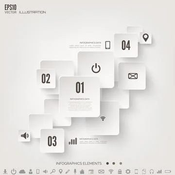 Cloud computing background with web icons. Social network. Mobile app 스톡 일러스트