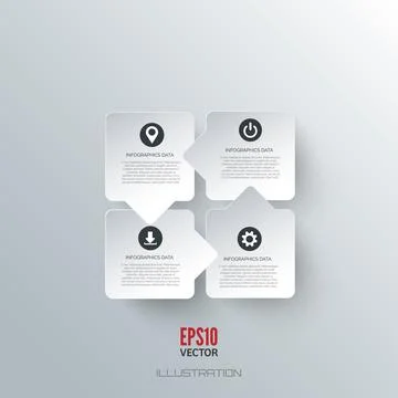 Cloud computing background with web icons. Social network. Mobile app Stockillustratie