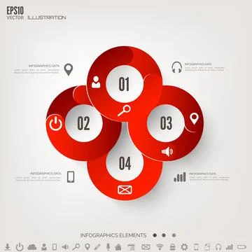 Cloud computing background with web icons. Social network. Mobile app イラスト素材