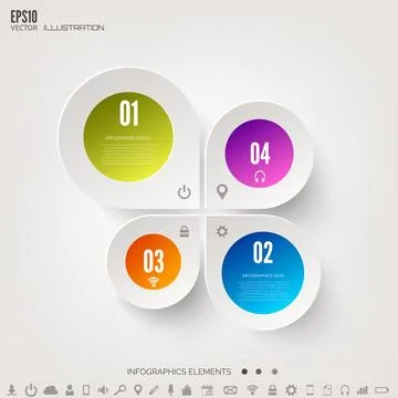 Cloud computing background with web icons. Social network. Mobile app 스톡 일러스트