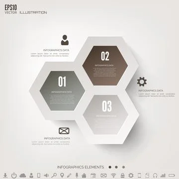 Cloud computing background with web icons. Social network. Mobile app Stock Illustration