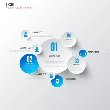 Cloud computing background with web icons. Social network. Mobile app 스톡 일러스트