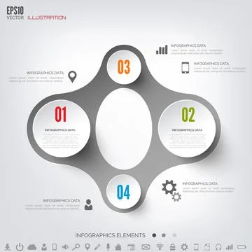 Cloud computing background with web icons. Social network. Mobile app 스톡 일러스트