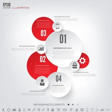 Cloud computing background with web icons. Social network. Mobile app Stock Illustration