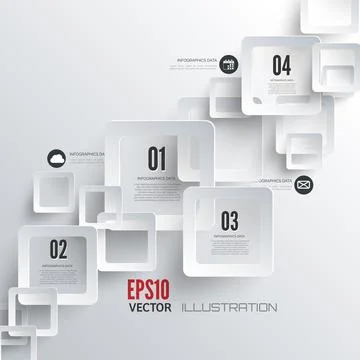 Cloud computing background with web icons. Social network. Mobile app Stockillustratie