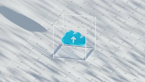 Cloud computing, Cloud Computing Concept Stock Footage 229728040