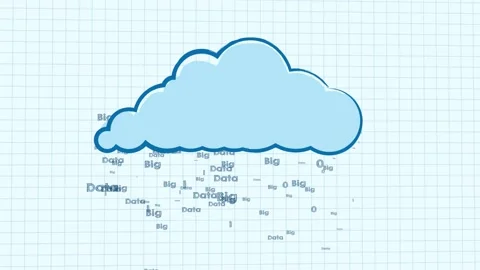 Cloud computing cloud services IOT big data center Stock Footage 239245777