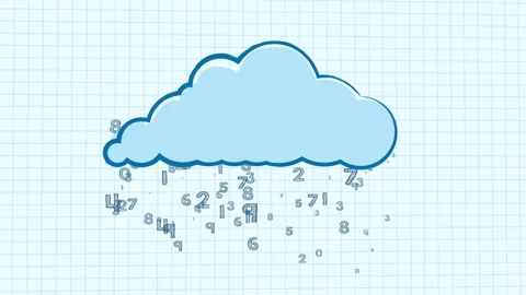 Cloud computing cloud services IOT big data center Stock-Footage 239253900