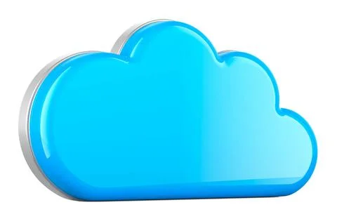 Cloud Computing, cloud storage. 3D rendering Cloud Computing, cloud storag... Stock Photos