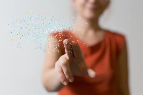 Cloud computing concept. Abstract cloud connection technology background Stock Photos