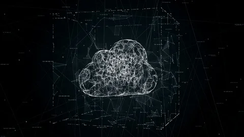 Cloud computing concept animation Stock Footage 91184343