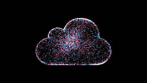 Cloud computing concept animation Stock Footage 95431635