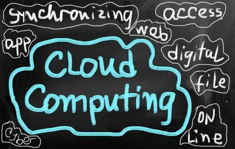 Cloud computing concept cloud computing concept Copyright: xZoonar.com/Kra... 스톡 사진