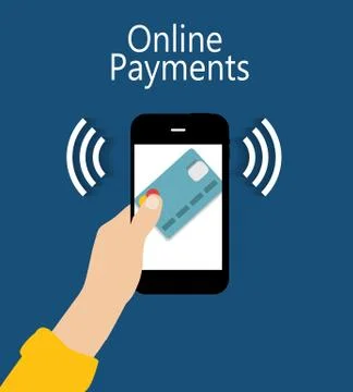 Cloud Computing Concept on Different Electronic Devices. Vector Illustrazione stock