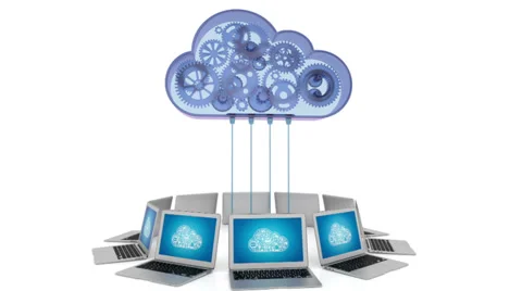 Cloud computing concept Stock Footage 34458627