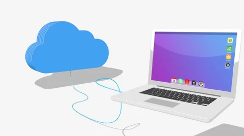 Cloud computing concept Stock Footage 40737259