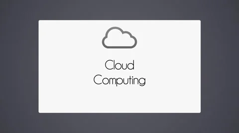 Cloud computing concept Stock Footage 40774853