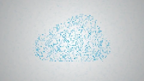 Cloud computing concept Stock Footage 92821777