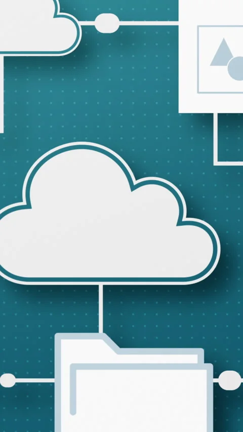 Cloud computing concept Stock Footage 303887023