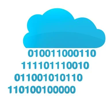 Cloud computing concept イラスト素材