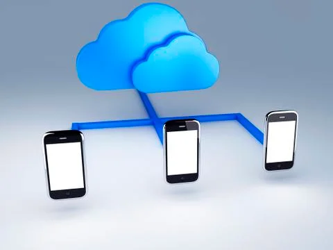 Cloud Computing Concept イラスト素材