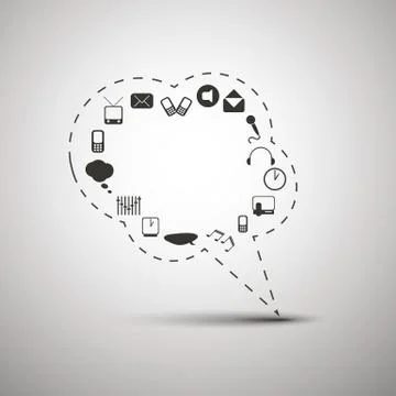 Cloud Computing Concept Stock Illustration