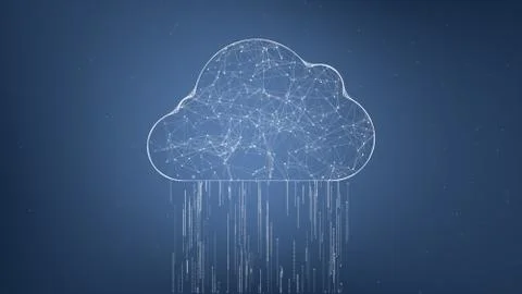 Cloud computing concept Stock-Illustration