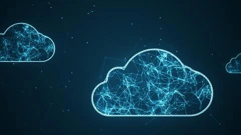 Cloud computing concept. Stock-Illustration