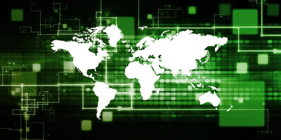 Cloud Computing Concept Stock Illustration