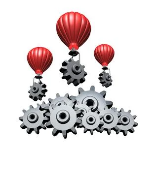 Cloud Computing Concept Stock Illustration