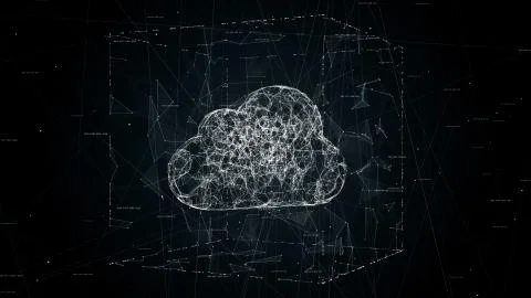 Cloud computing concept illustration Stock-Illustration