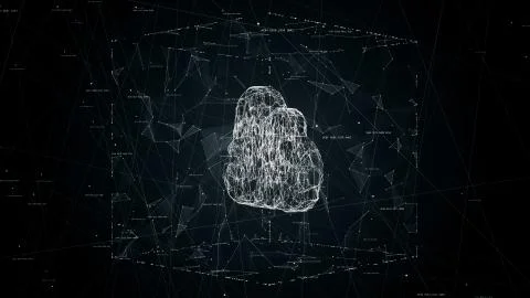 Cloud computing concept illustration Stock Illustration