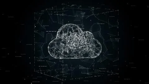 Cloud computing concept illustration Stock-Illustration
