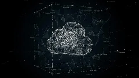 Cloud computing concept illustration Stock-Illustration