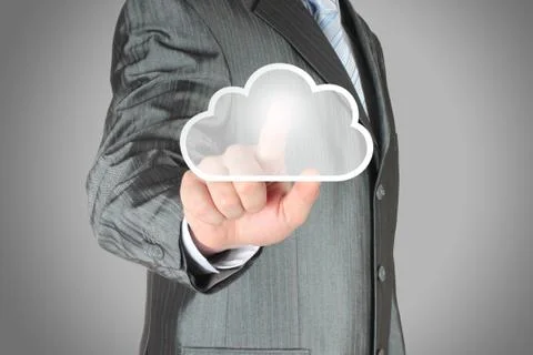 Cloud computing concept. Foto stock