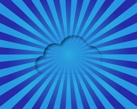 Cloud computing concept Foto stock